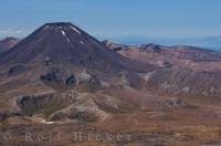 Mount Ngauruhoe is one of many active stratovolcanoes on the North Island of New Zealand.