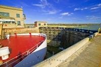 Lock 3 on the Welland Canal system is situated in St Catharines, Ontario, Canada.