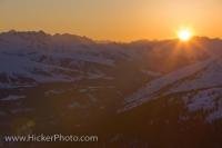 Atop the snowcapped peaks near the Wildkogel ski slopes in the Salzburger Land of Austria, a sunset brings out the true peacefulness and beauty of life.