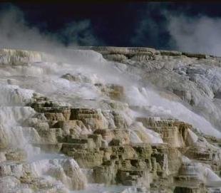 photo of Yellowstone National Park Mammoth Hot Springs