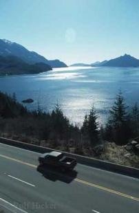 photo of sea to sky highway
