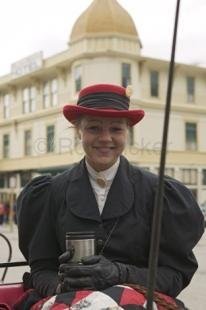 photo of skagway horse buggy driver