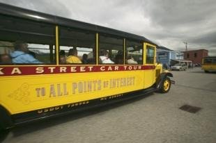 photo of street car tour skagway