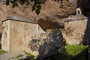 photo of Ancient Monastery Rock Cliffs Huesca Aragon