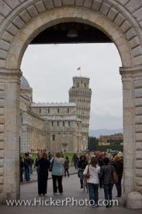 photo of Archway View Piazza Del Duomo Pisa Italy