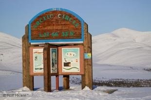 photo of arctic circle yukon