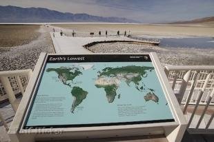 photo of badwater sign