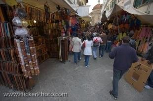 photo of Busy Street Markets Florence Italy