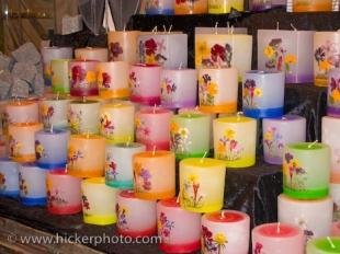 photo of Candle Display Christmas Markets Bavaria Germany