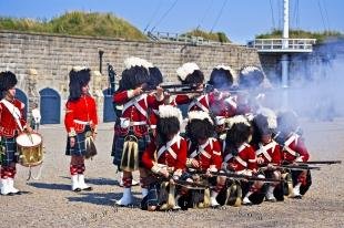 photo of Citadel Military Rifle Demonstration Halifax Nova Scotia Canada