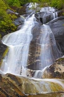 photo of Coastal Mountain Waterfall Great Bear Rainforest British Columbia