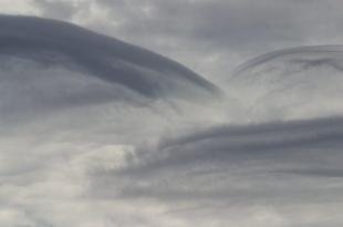 photo of Strange Pacific Cloud Formation
