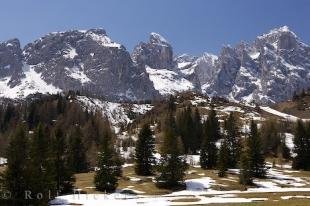 photo of Dolomites Mountain Range