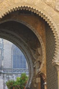 photo of Puerta Del Perdon Door Of Forgiveness Seville Cathedral Andalusia Spain