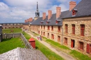 photo of Eighteenth Century Fortress Louisbourg Nova Scotia