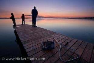 photo of Family Fishing Vacation Riding Mountain National Park Manitoba Canada