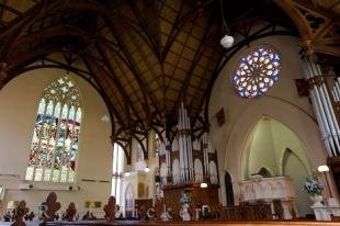 photo of First Church Interior Dunedin City Otago New Zealand