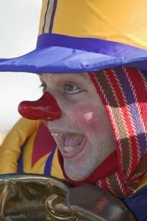 photo of Funny Picture Clown Face Red Nose