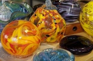 photo of fused art glass