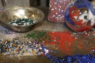 photo of glass beads