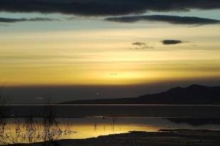 photo of great salt lake sunsets