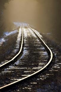 photo of Picture Of Ice Fringed Railway Tracks