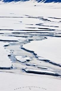 photo of Ice And Snow Formations Winter Lake Scene