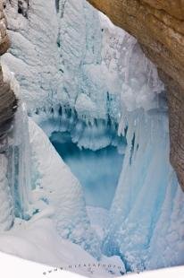 photo of Intriguing Ice Formations Mistaya Canyon