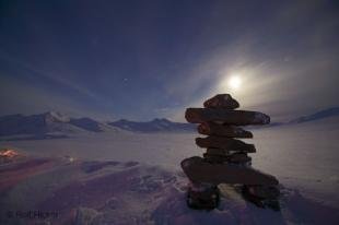 photo of Inukshuk Moon