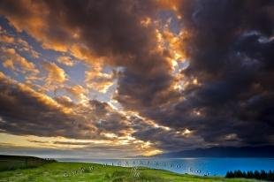 photo of Dramatic Clouds Kaikoura Coast Sunset