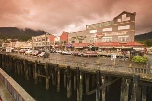 photo of Waterfront Town Ketchikan Alaska