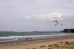 photo of Kiteboarding Holiday Orewa Beach New Zealand