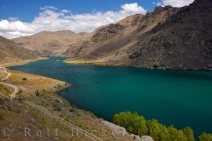 photo of Lake Dunstan Landscape Central Otago New Zealand