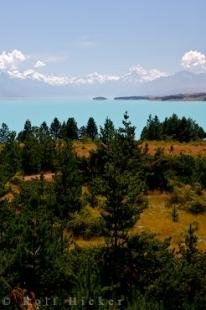 photo of Lake Pukaki Mountain Scenery New Zealand