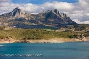 photo of Landscape Embalse Zahara El Gastor Lake Cadiz Andalusia Spain