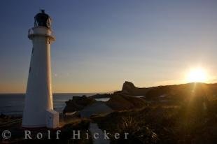 photo of Lighthouse Beach Coastal Sunset Castlepoint
