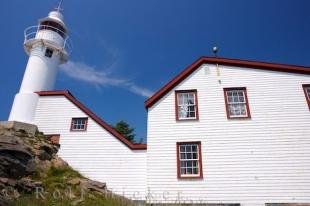 photo of Lobster Cove Lighthouse Building Newfoundland