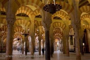 photo of Interior Architecture Mezquita Cordoba City Andalusia Spain