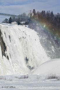 photo of Montmorency Falls Rainbow Picture