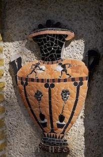 photo of Mosaic Patterns Wall Tiles Nice Provence