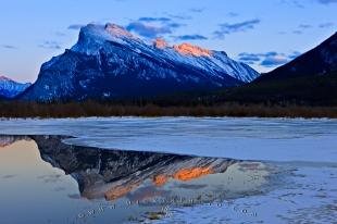 photo of Mount Rundle 2nd Vermilion Lake Banff National Park