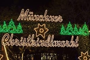 photo of Muenchner Christkindlmarkt Sign