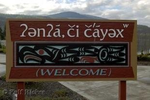 photo of Native American Culture Welcome Sign