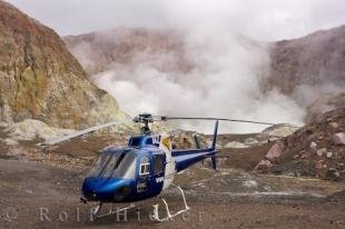 photo of New Zealand Helicopter Tours White Island