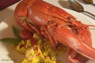 photo of Cooked red lobster
