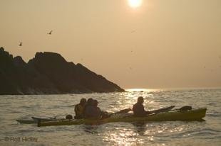 photo of ocean kayaking tour