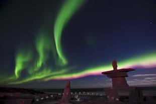 photo of Northern Lights Show Churchill Manitoba
