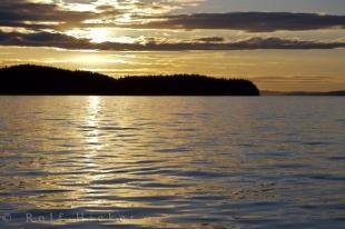 photo of Northern Vancouver Island Summer Sunset Picture