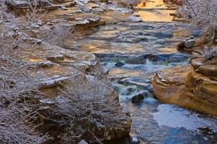 photo of Oak Creek Winter Scenery Sedona