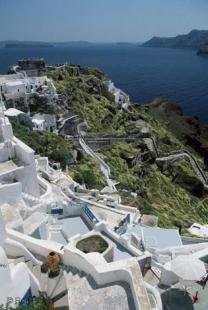 photo of Stairs Labyrinth Oia